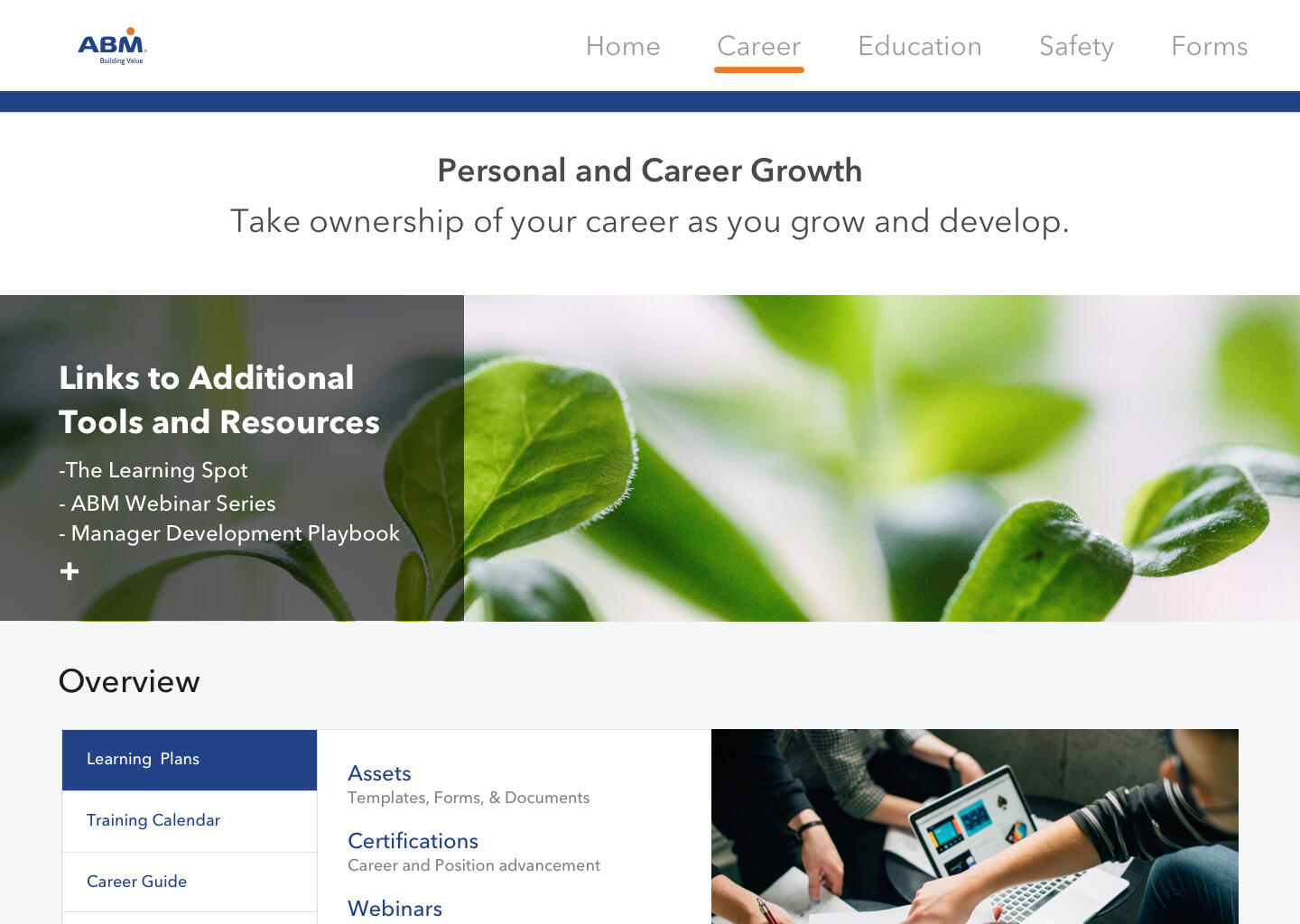 Career Page